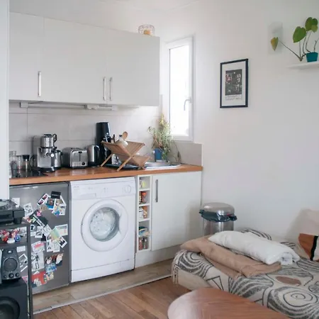 Apartamento Bright 32M With Balcony And Wifi In Paris